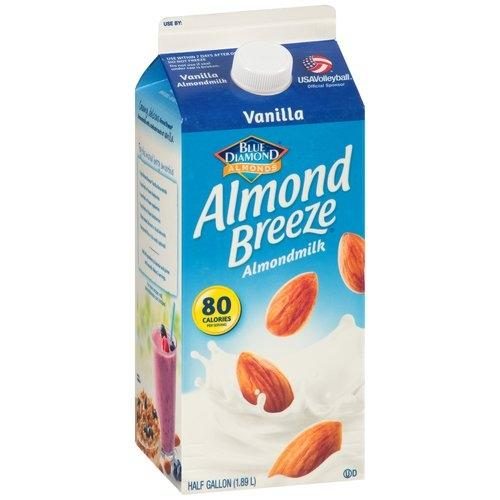 BLUE DIAMOND VANILLA ALMOND BREEZE MILK