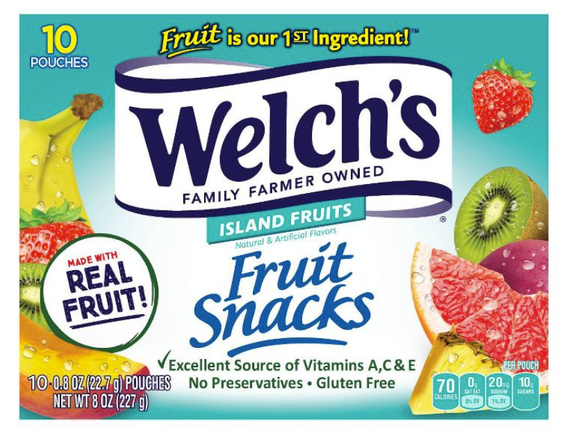 ISLAND FRUITS SNACKS