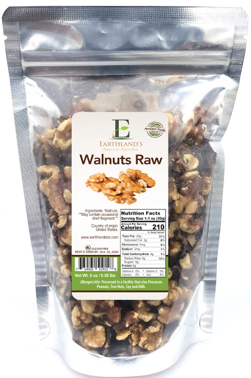 WALNUTS HALVES RAW