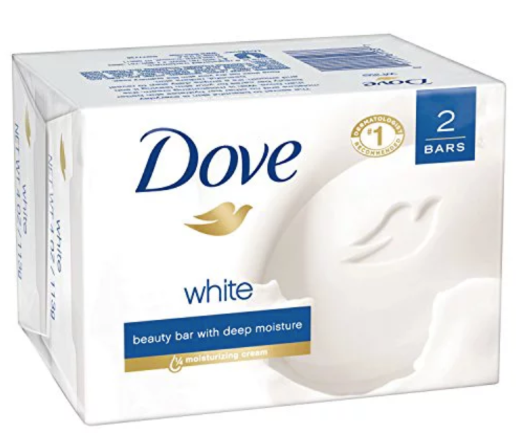 WHITE BEAUTY BAR SOAP 4OZ