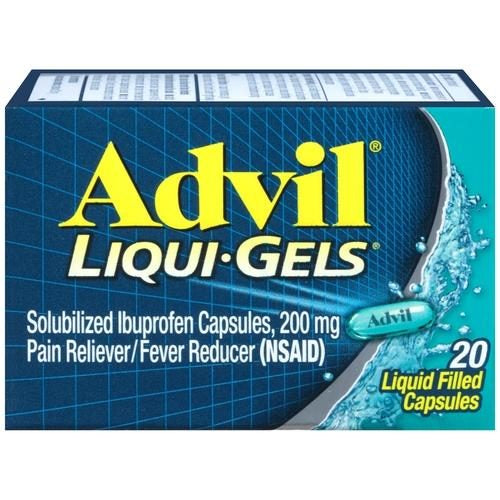 200MG IBUPROFEN PAIN RELIEVER AND FEVER REDUCER LIQUI GELS