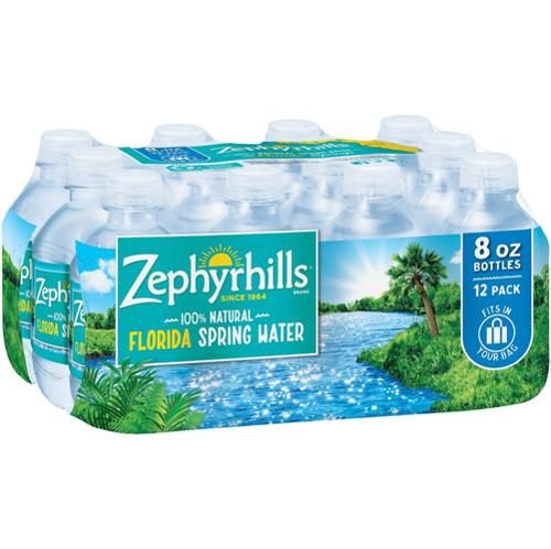 NATURAL SPRING WATER 8OZ ZEPHYRHILLS