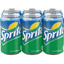 Sprite Lemon Lime Soda Soft Drinks, 12 fl oz., 6 PK