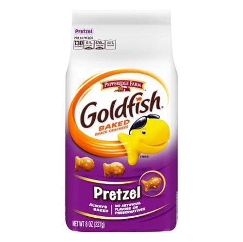 GOLDFISH PRETZEL BAKED SNACK CRACKERS