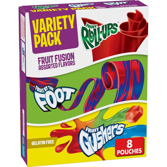 FRUIT FUSION ASSORTED FLAVORS VARIETY PACK