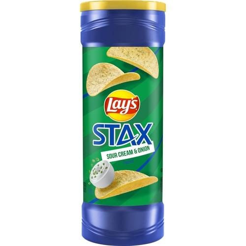 STAX POTATO CHIPS SOUR CREAM & ONION