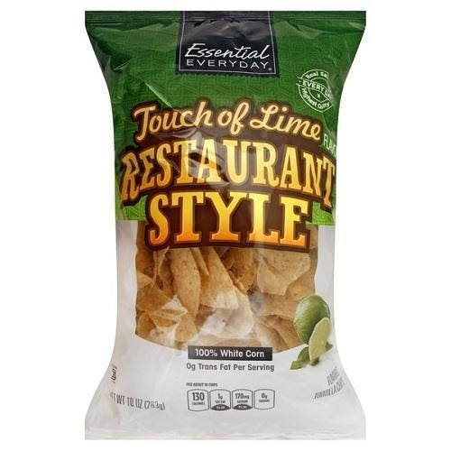 RESTAURANT STYLE TOUCH OF LIME TORTILLA CHIPS