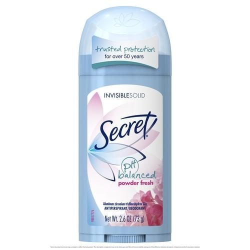 SOLID INVISIBLE ANTIPERSPIRANT DEODORANT POWDER FRESH PH BALANCED
