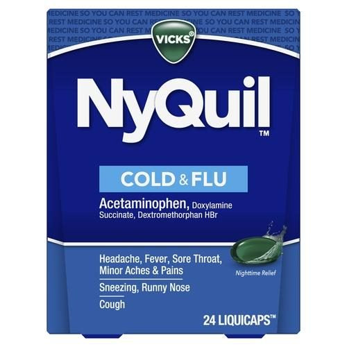 NYQUIL COLD AND FLU LIQUICAPS