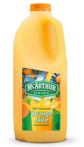 ORANGE JUICE MCARTHUR