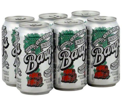 BARQS ROOT BEER CAN SODA